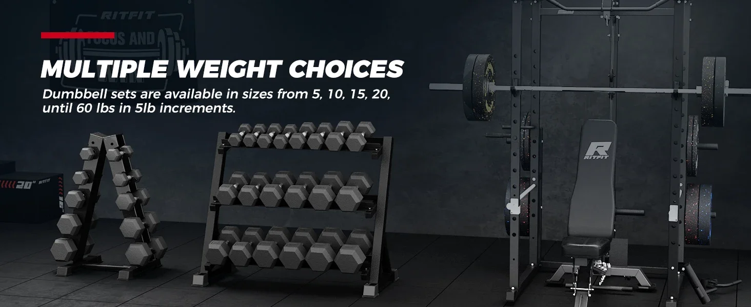 dumbbell set