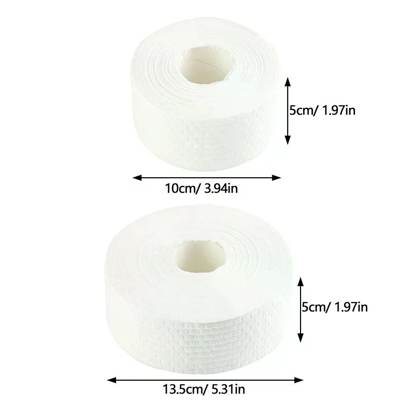 500/1000 قطعة لفة المهنية خالية من الوبر مسمار الفن هلام مزيل طلاء الأظافر لوحة قطن مسمار مسح مستحضرات التجميل تنظيف مسمار مسح القطن #5