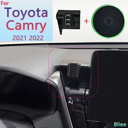 For Toyota Camry MK8 2021 2022 Magnetic Car Phone Holder 15W Wireless Charging Phone Stand MagSafe Base