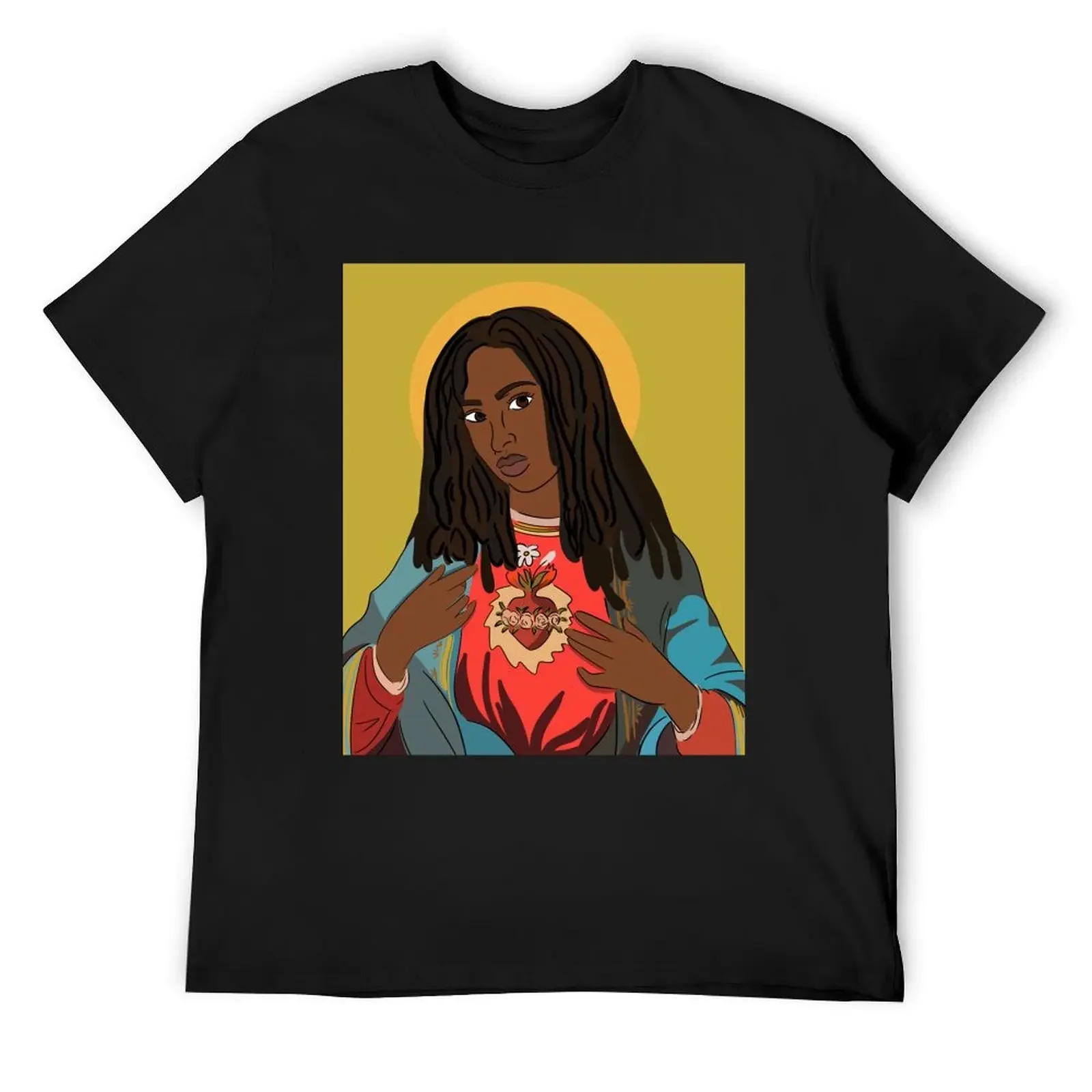 

Mary full of Grace T-Shirt T-shirts oversize customs design your own summer tops clothes for men