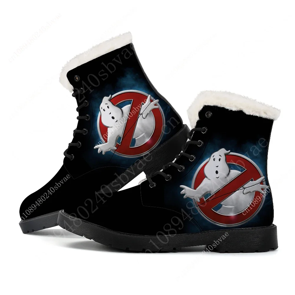 G-Ghostbusters classic movie Plush Flat Boots HI Mens Womens Teenager Custom Boot High Quality Customized shoes Sports Shoes