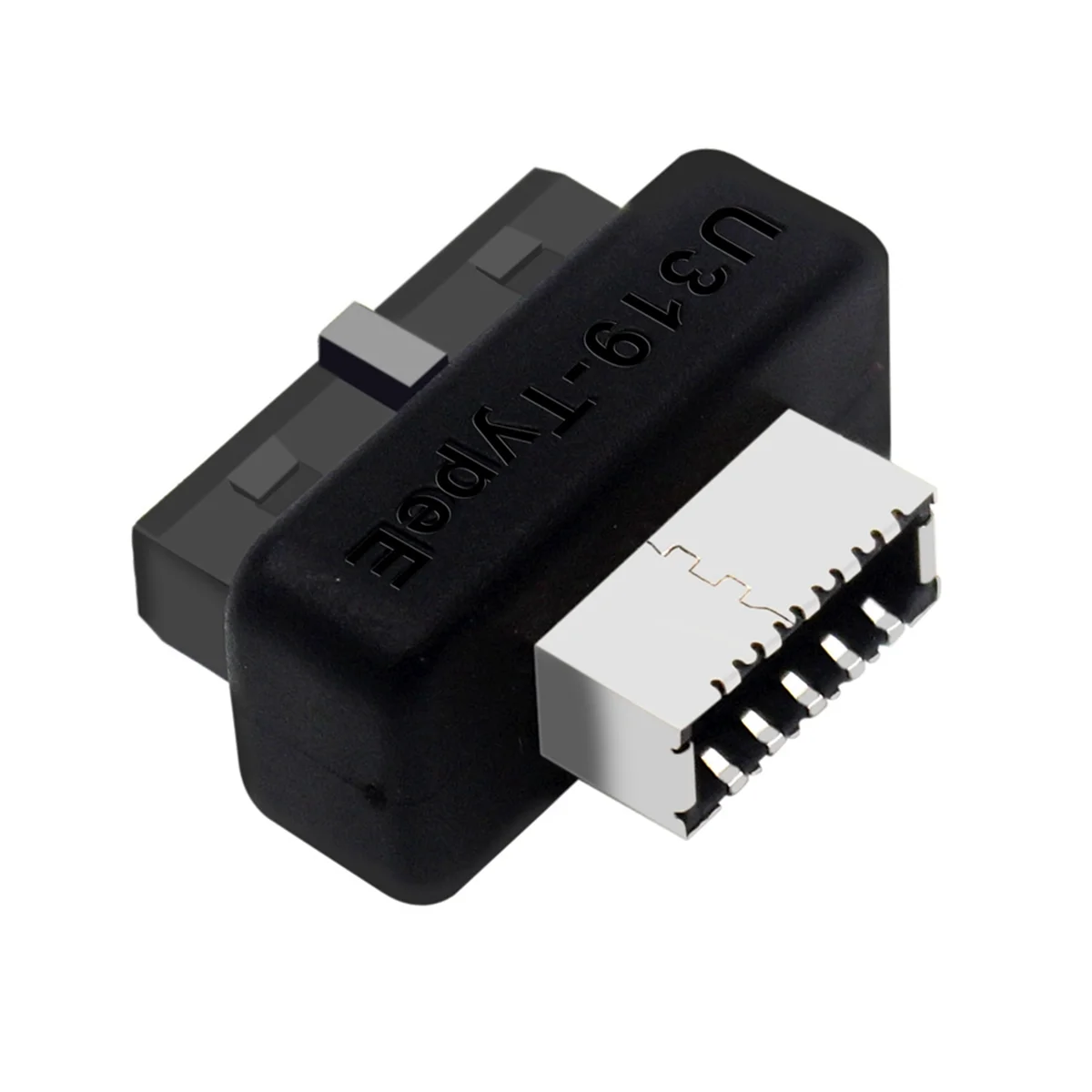 USB Front Panel Adapter USB3.0 19PIN/20Pin to Type-E Female Adapter Internal Vertical Connector for Computer Motherboard-Sunrise