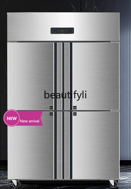 

refrigerated and fully frozen double-temperature cabinet freezer freezer exhibition hotel freezer large-capacity special cabinet