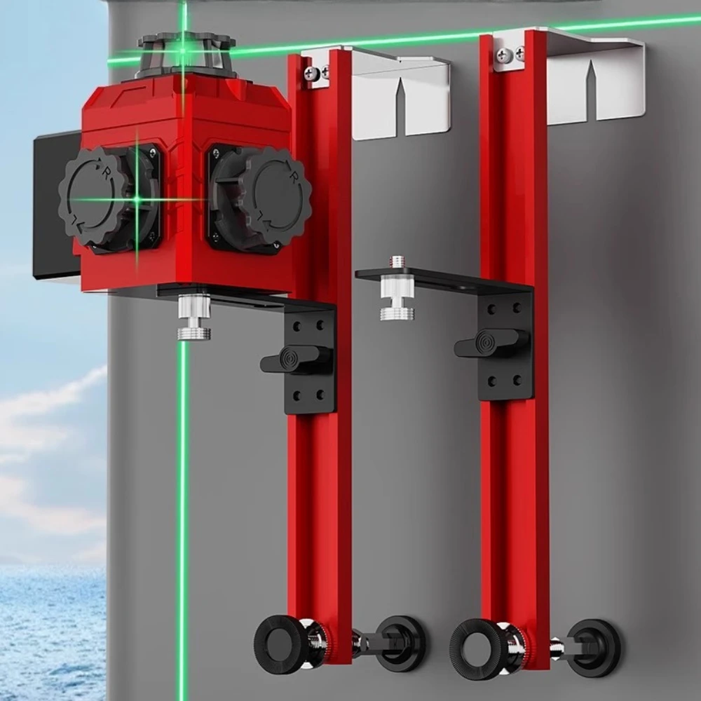 Universal Laser Level Wall Mount Bracket Adjustable Multi-functional Laser Bracket For Rotating laser Leveling Support Bracket