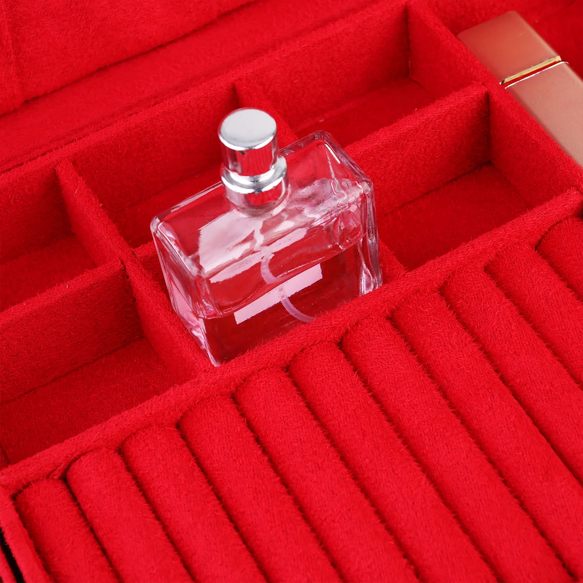 Jewelry Storage Box Portable Case For Necklace Rings Earrings Keys Buckle Dustproof Organizer Container Jewelry Packing
