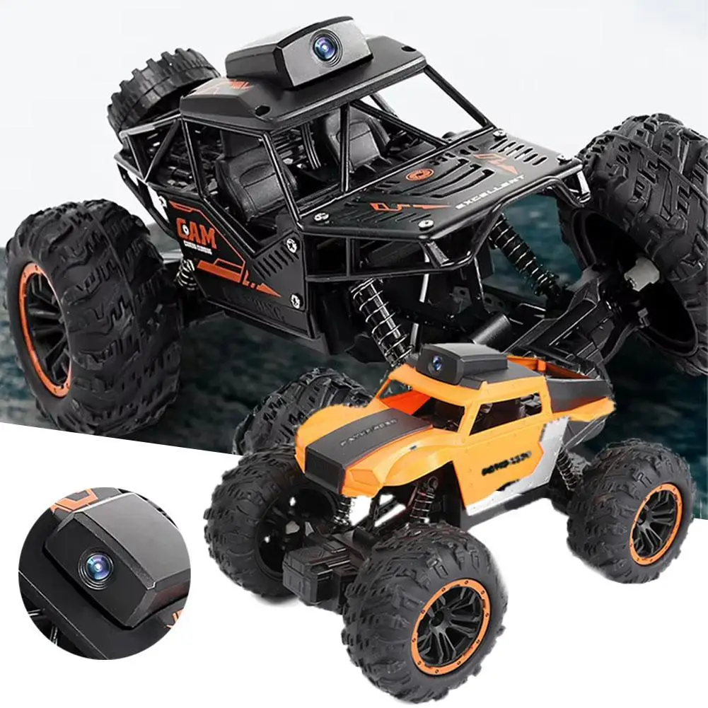 Intelligent Remote Control WIFI Camera Car Real Time Photography Aluminum Alloy High Speed Off-road Vehicle Strong