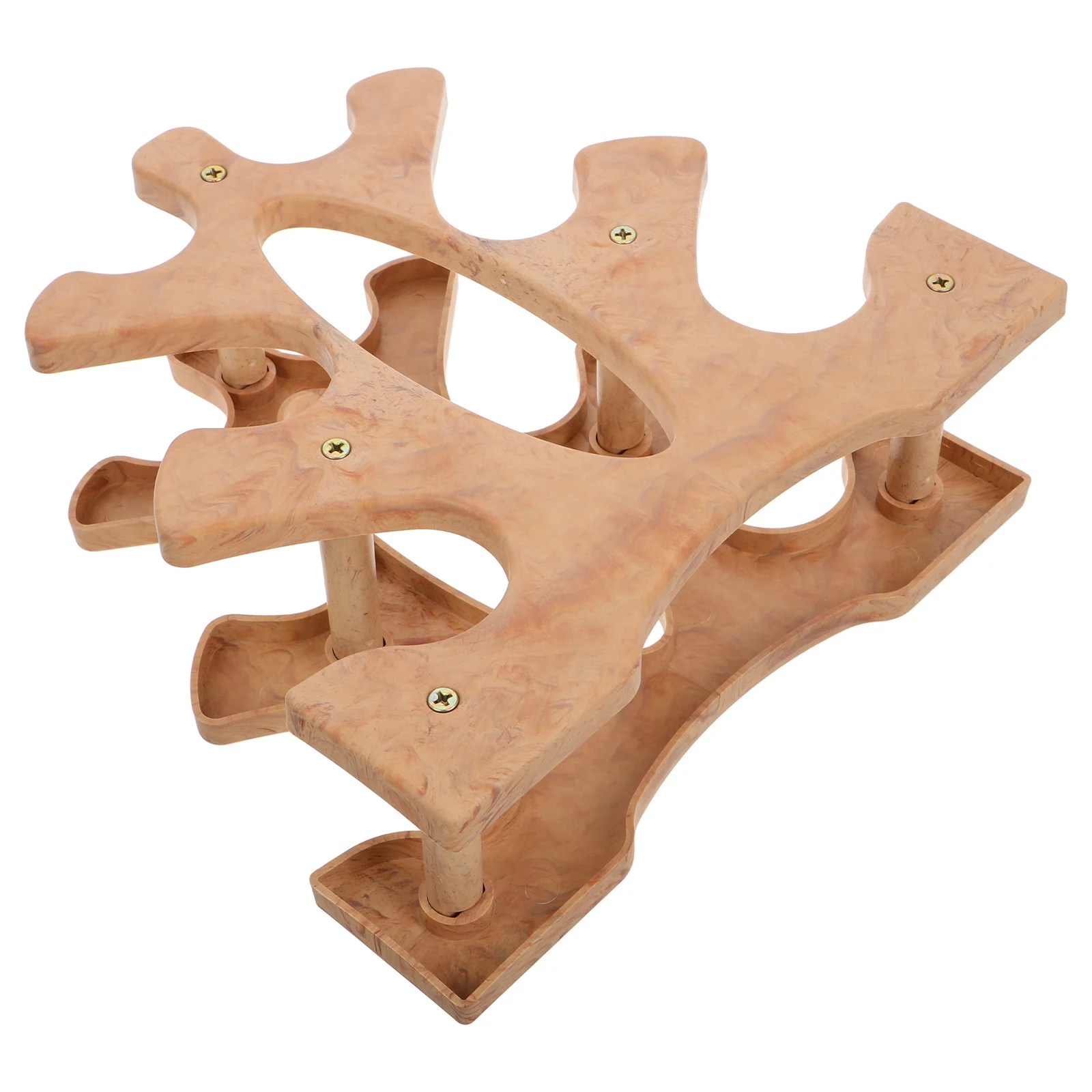 

Dumbbell Rack Wooden Stand for Home Gym Equipment Storage Organizer Durable Sturdy Design Space Saver Compatibility Various