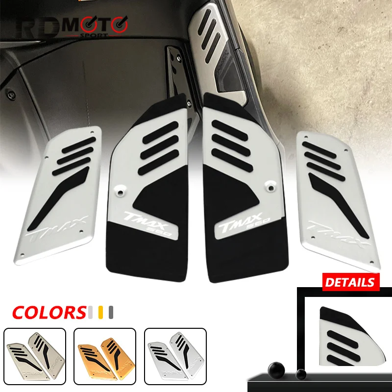 

tmax560 Motorcycle Accessories Front Rear Footboard Foot Peg Footrests Steps For TMAX560 TECH MAX 2019 2020 2021