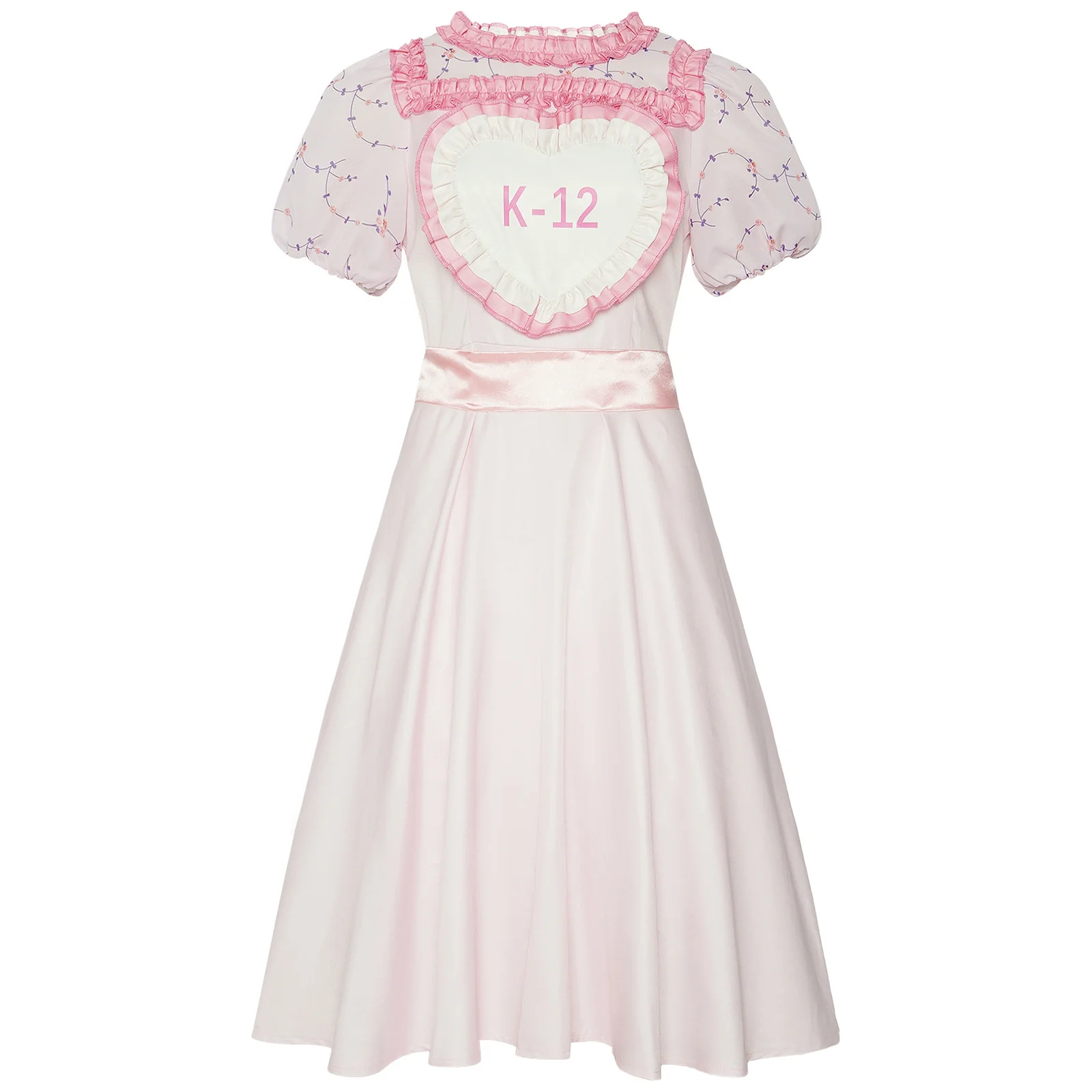 Erwachsene Kinder Angelita Cosplay Kostüm für Mädchen K-12 weinen Baby rosa lila Kostüm Outfit Halloween Karneval Verkleidung Anzug