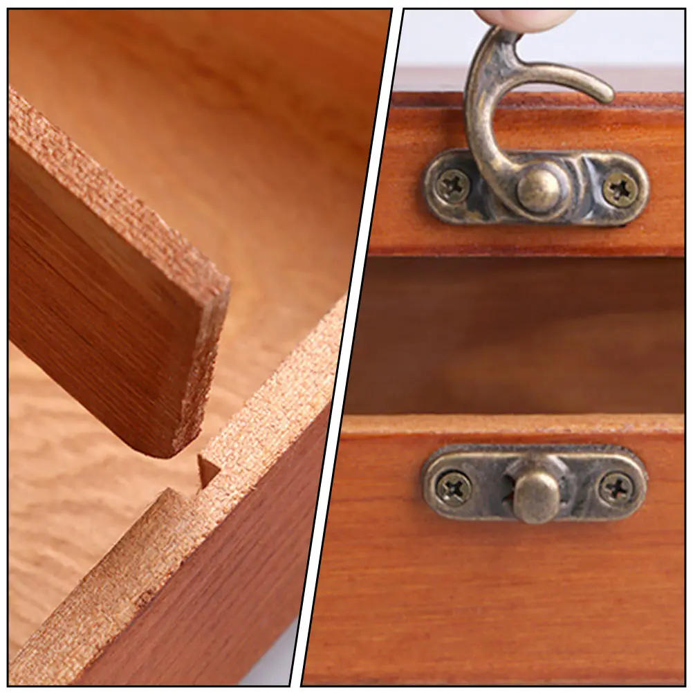 단단한 나무 편지지 상자 펜 상자 책상 연필 홀더 주최자 크레용 보관 교실 케이스 학생