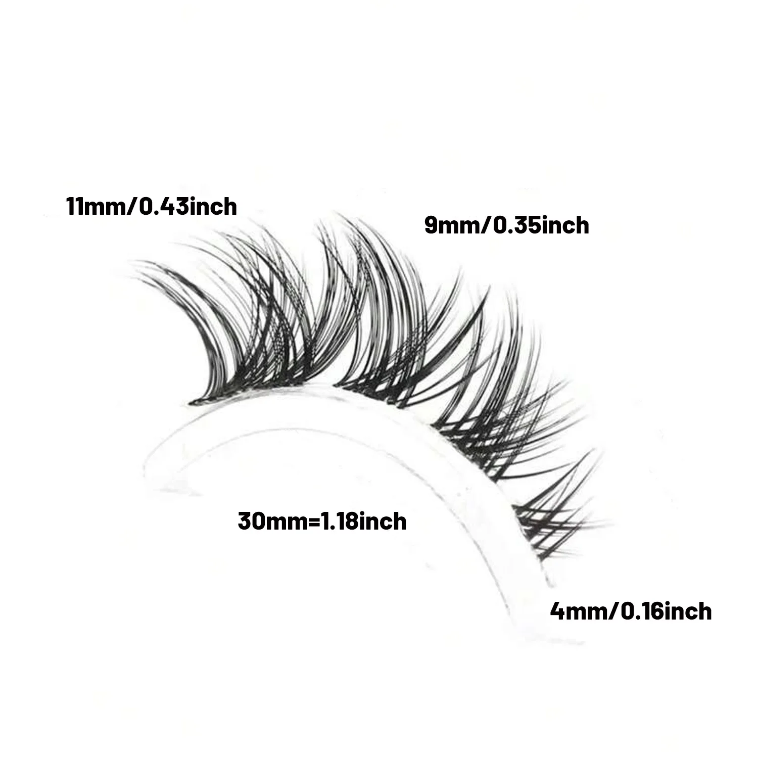 5 أزواج: رموش صناعية طبيعية وطويلة ونحيلة، مناسبة لمكياج الحفلات اليومية والرموش الصناعية للعين والجنية، مثالية لمظهر ساحر #5