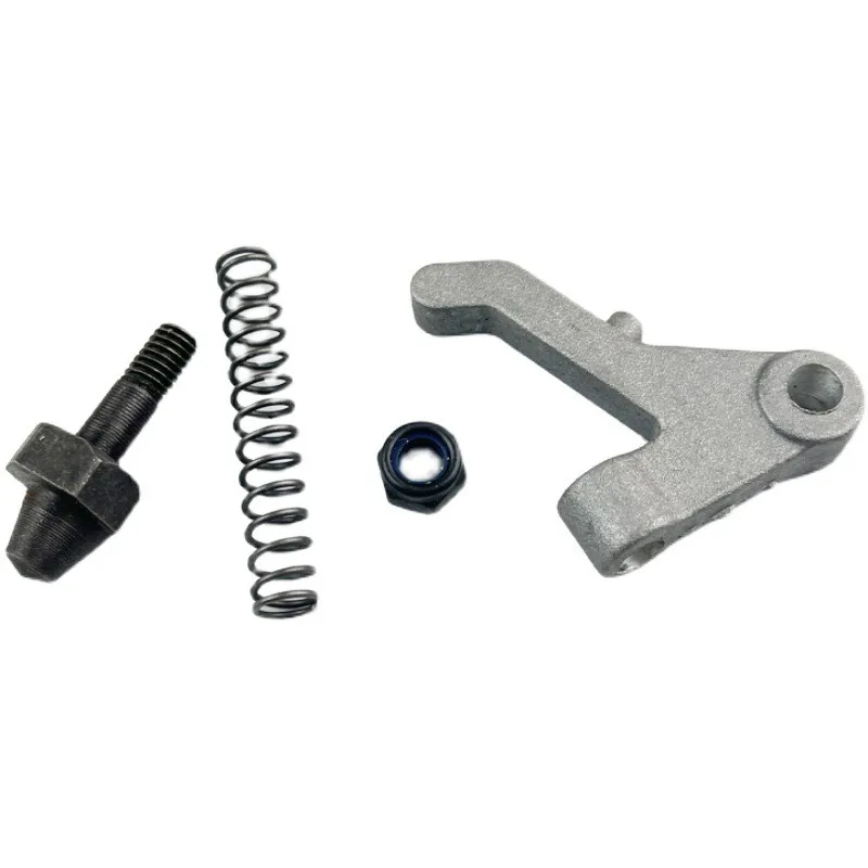 Chop Saw Clamp Lever Repair Kit, 4-Piece Saw Machine Locking Wrench Set with Spring Screw Nut, Miter Saw Replacement Spare Part