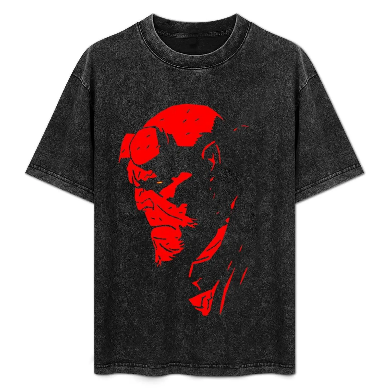 

King of hellboy T-Shirt blue archive summer clothes graphics shirts graphic tees t shirts for men