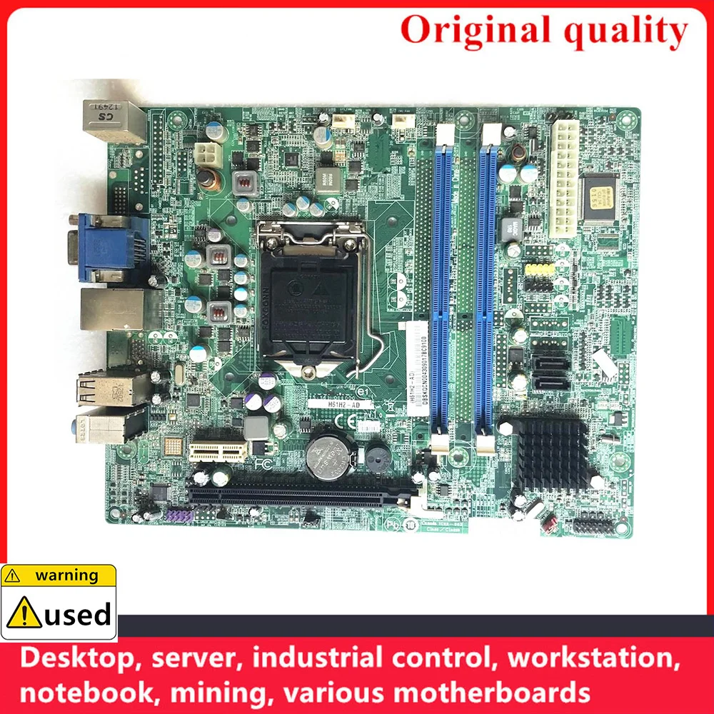 

Used 100% Tested For ACER H61H2-AD SX2855 1600X B430 XC600 Motherboard Mainboard