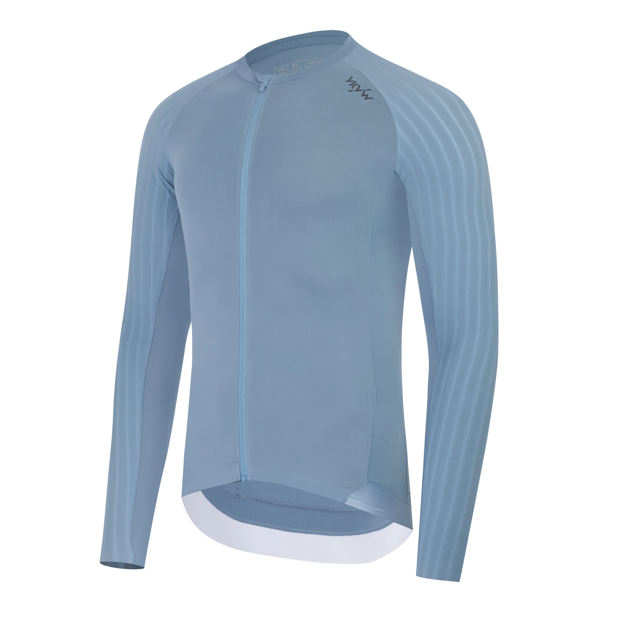 YKYWBIKE Herren-Radtrikot Langarm 2026 Rennrad-Shirt YKK Fahrradtrikot Atmungsaktiv Aerodynamisch Raglan-Ärmel – Detail 28