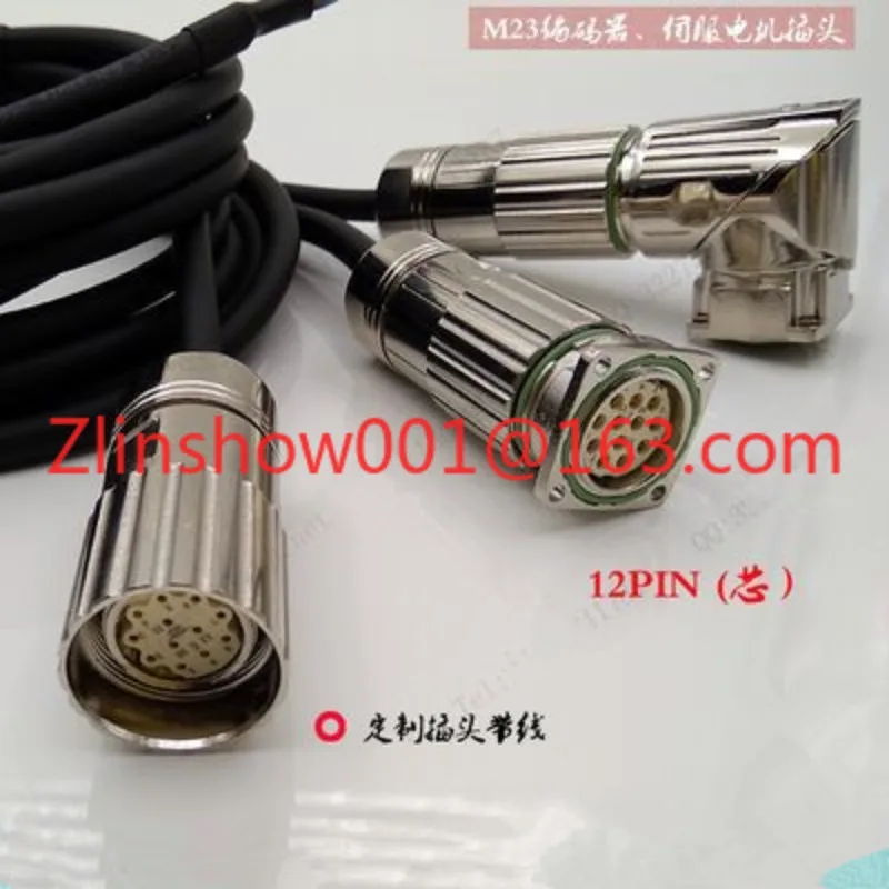 6  pin cores Female or Male M23 Encoder Connector