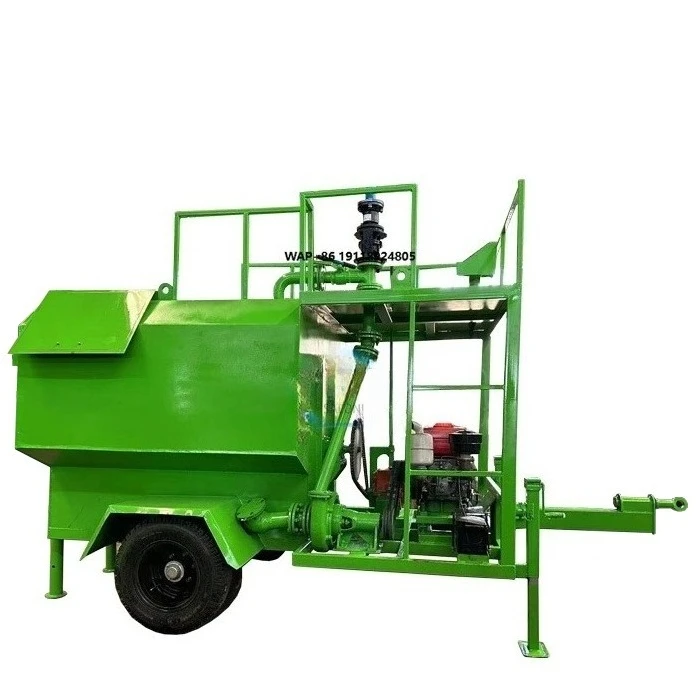 Hydroseeder Machine for Sale Hydro Seeding Spray Seeder with Engine Power