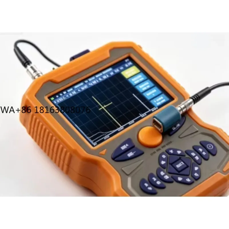 Portable Digital Intelligent Ultrasonic Flaw Detector NDT Tester for Metal Weld & Crack Defect Inspection