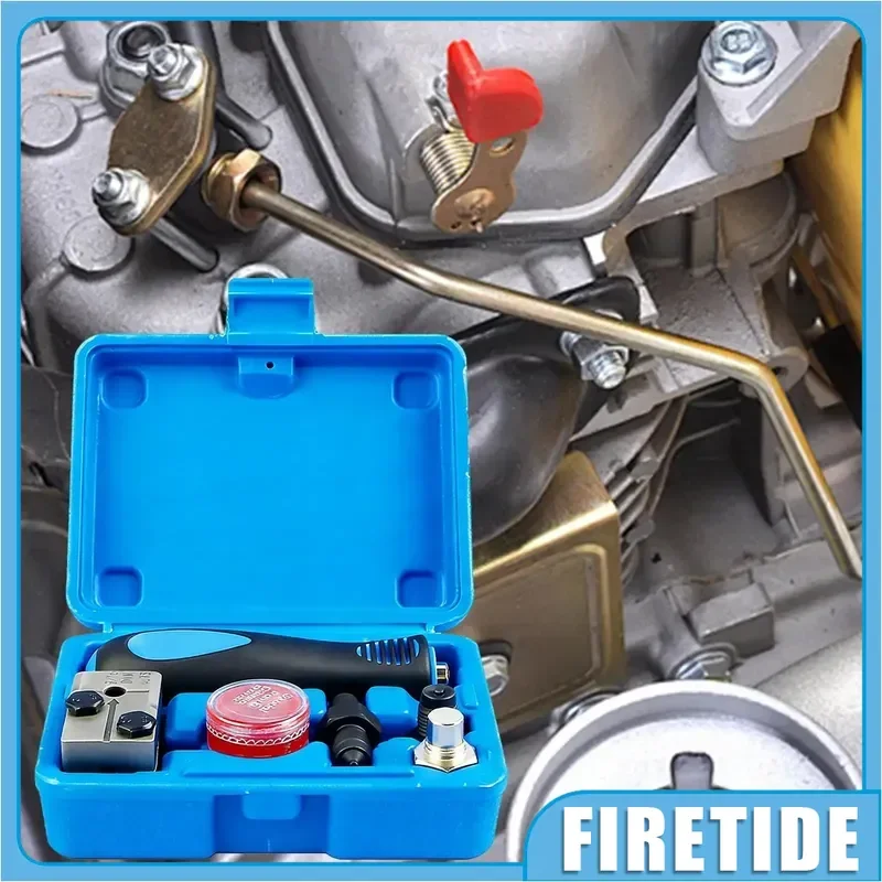 3/16 Inch Double Expansion Brake Pipe Tool Mushroom Head Flaring Kit for Automotive Motorcycle Truck Brake Line Repair