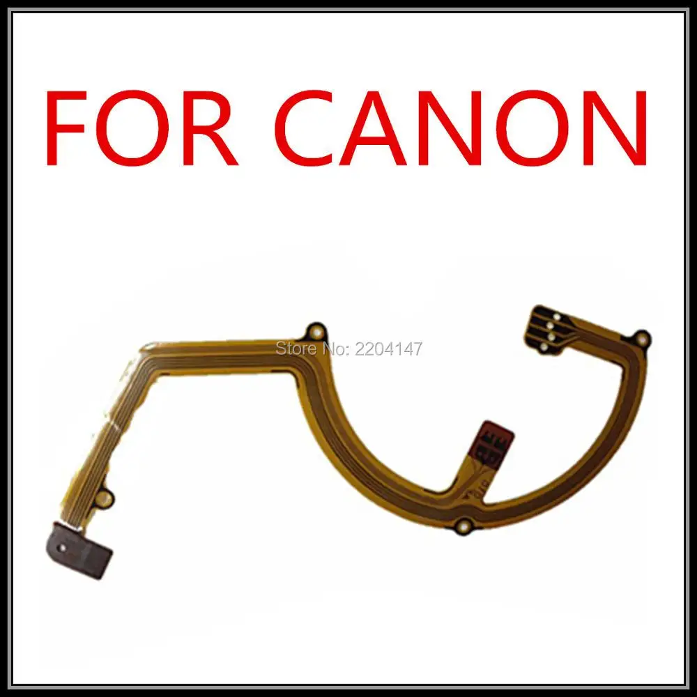 2 piezas de repuesto de reparación de cinta de cable flexible principal trasero de lente para cámara Digital Canon G10 G11 G12 con conexión