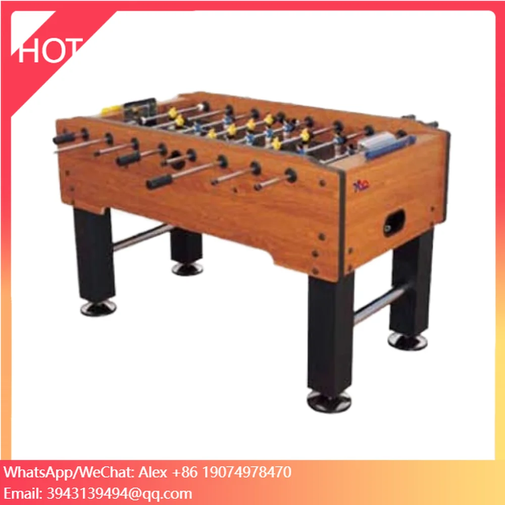 

HONGMAO HM-S55-706 Стильный металлический стандартный футбольный стол (1,5 м) – идеально для домашних вечеринок и баров. В комплекте 4 мяча.