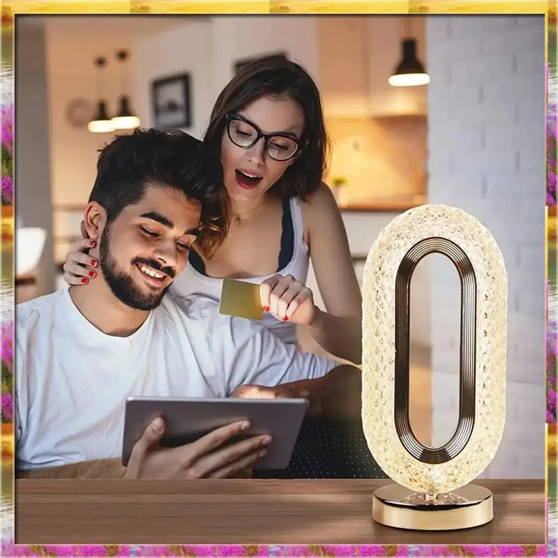 اللمس يعتم جو لمبة مكتب الجدول مصباح غرفة نوم السرير ليلة ضوء الحديثة إضاءة زينة لغرفة المعيشة غرفة نوم 【AB07 السعر