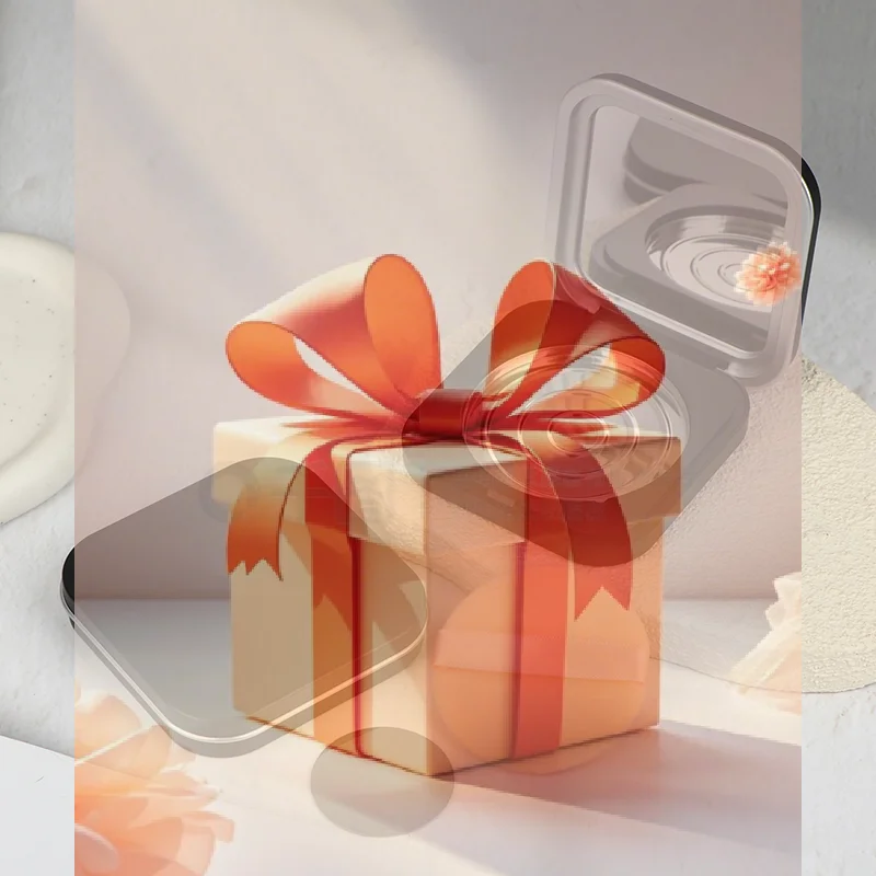 Pusta Paleta Kosmetyczna Magnetyczna z Lustrem Okrągła Siatka 60mm Pudełko na Cienie do Powiek Róż Szminka DIY Puder do Makijażu