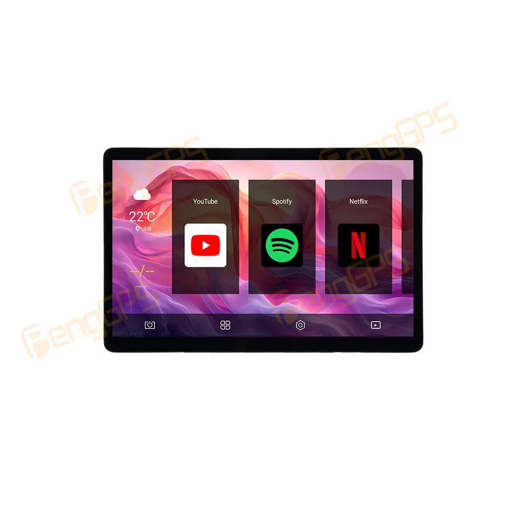 Co-pilot Screen 15.6 Inch For BYD Tang 2021-2025 Touch Screen Multimedia Player GPS Navigation Headuint Car Accessories 4G WIFI