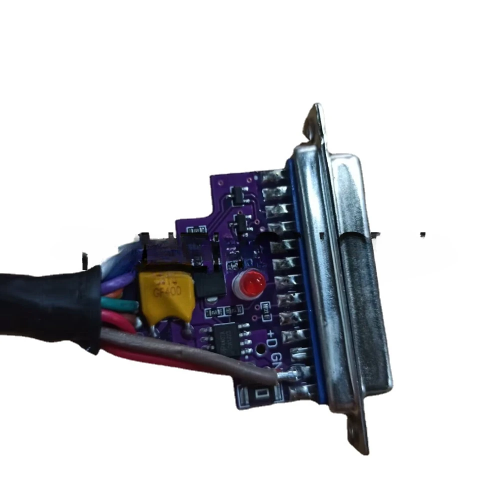 For SM2 PRO accessories with GPT function ODB2 cable DB 25pin purple PCB LED Display Pin Boot Reset CNF1 for Scanmatik 2 pro