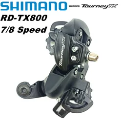 Shimano Tourney TX800 Rear Derailleur 7/8 Speed For MTB Mountain Bike Bicycle RD-TX800-SGS Compatible SIS Index Shifting
