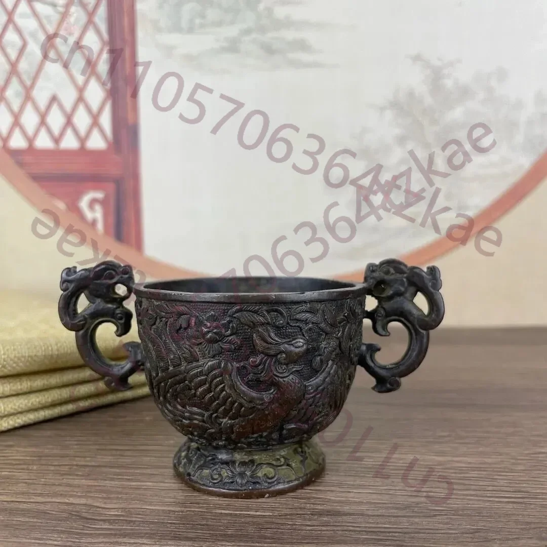 Retro Chinese Unearthed Qianlong Year Antique Old Incense Burner Home Censer