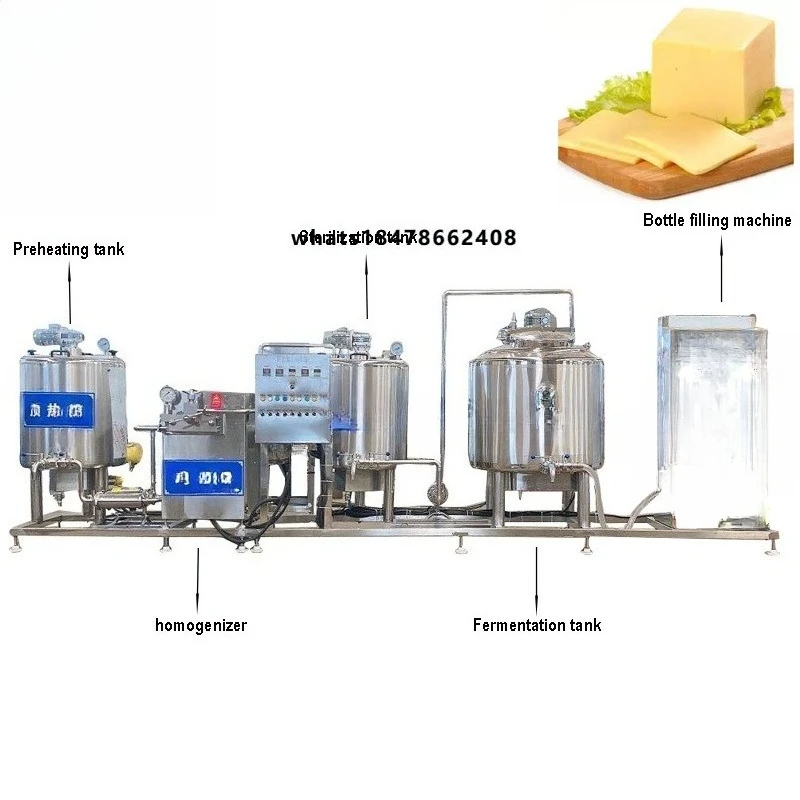 Linha de Produção Automática para Desnatamento de Laticínios, Equipamento para Processamento de Manteiga, Ghee e Chantilly, Separador de Leite