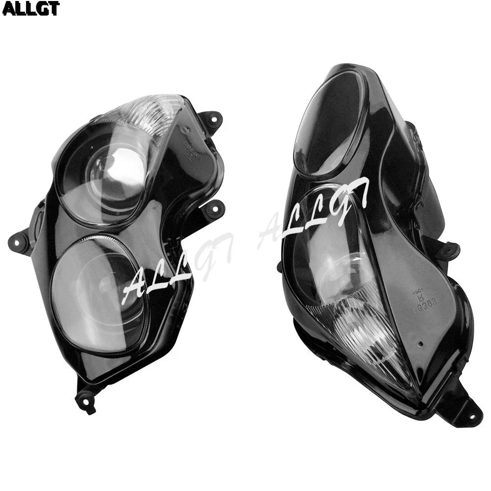 

ALLGT новая передсветильник фара, передняя фара в сборе для KAWASAKI Ninja ZX14R 2006 2007 2008 2009 2010 2011, светильник РА