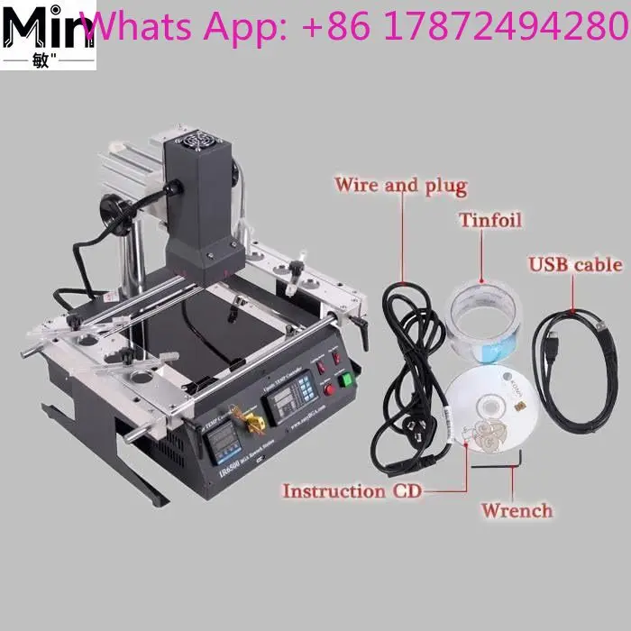 1250W IR6500 Heavy BGA Rework Station, Soldering System for PCB Board Repair