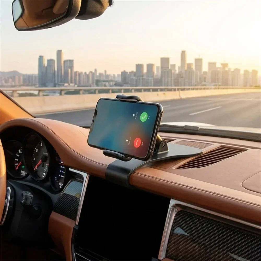

360 Rotatable Universal Dashboard Car Phone Holder Non-slip Stable Auto Grip Mobile Phone Stand Fixed Bracket Adjustable Hands-f