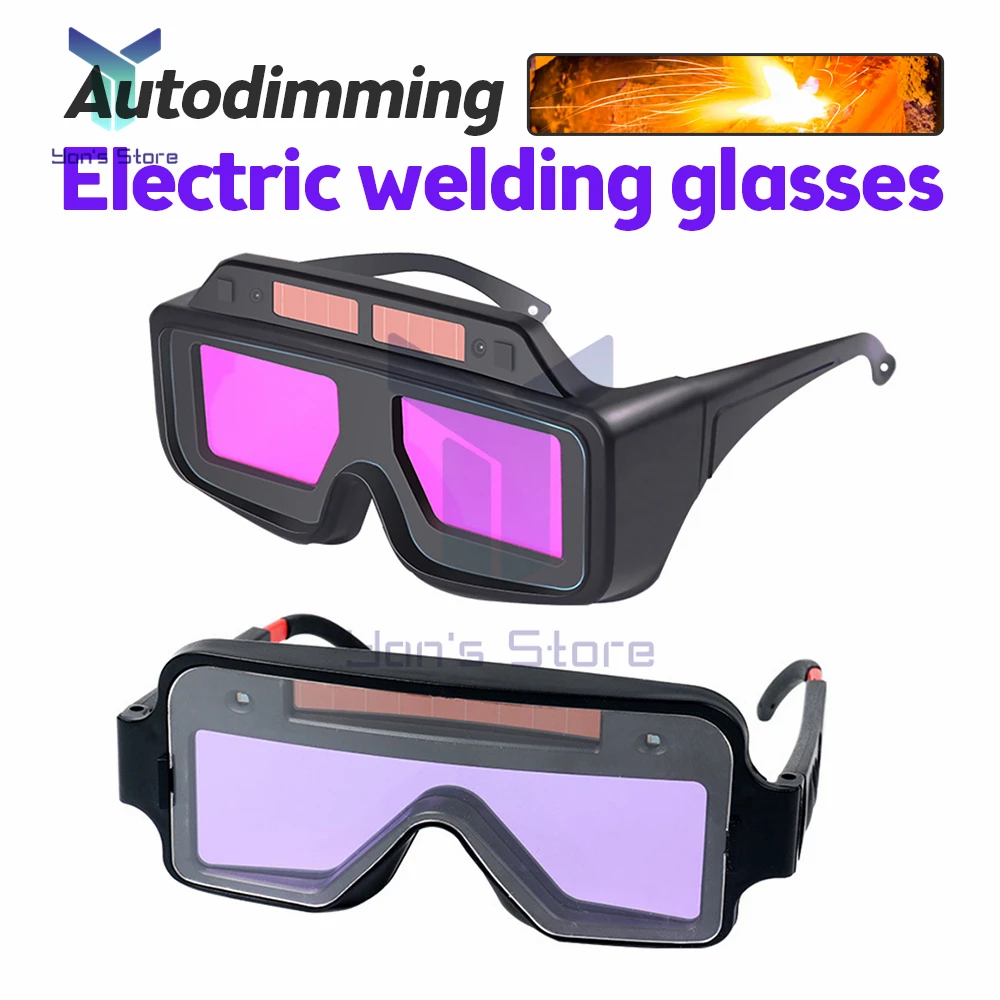 Welders Glass welding goggles Automatic Variable Photoelectric Welding Glasses Auto Darkening Welding Helmets Protective Glasse