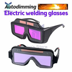 Welders Glass welding goggles Automatic Variable Photoelectric Welding Glasses Auto Darkening Welding Helmets Protective Glasse