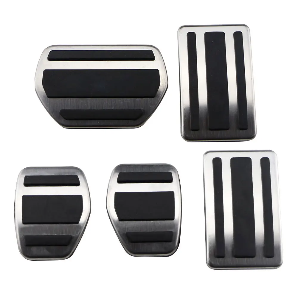 Car Pedal Cover for Peugeot 508 Citroen C5 2012-2014 C6 Stainless Steel AT MT Car Pedals Gas Brake Cluth Pads Accessories