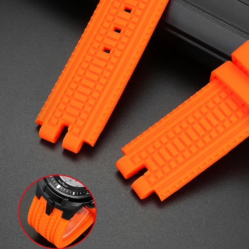 Imagen 2 del producto For Casio Mountaineering PROTREK PRW-3000 PRW-3100 PRW-6000 PRW-6100Y PRG-300 330 Silicone watchband men's strap Bracelet