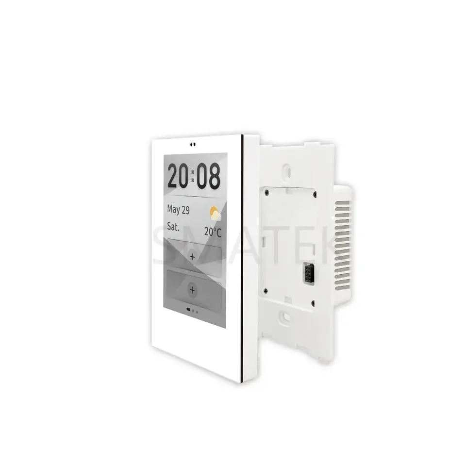 

Американская 4-дюймовая умная центральная панель управления Tuya ZigBee Gteway Light Switch Умный дом Многофункциональная панель управления с сенсорным экраном