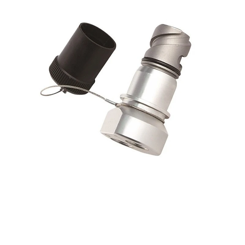 For Tool Aluminum Material High Pressure Hydraulic Joint Internal Thread At Both Ends Aluminum Alloy Steel Wire