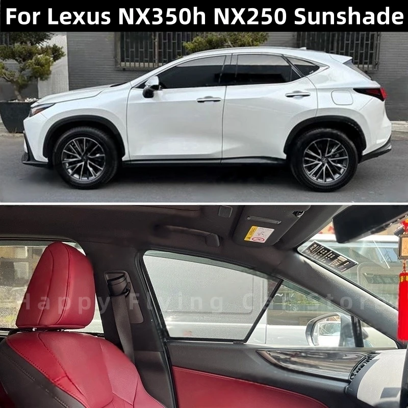 

Солнцезащитная сетка для окон автомобиля LEXUS NX350h NX250 2022+, для передних и боковых дверей, сетчатая шторка