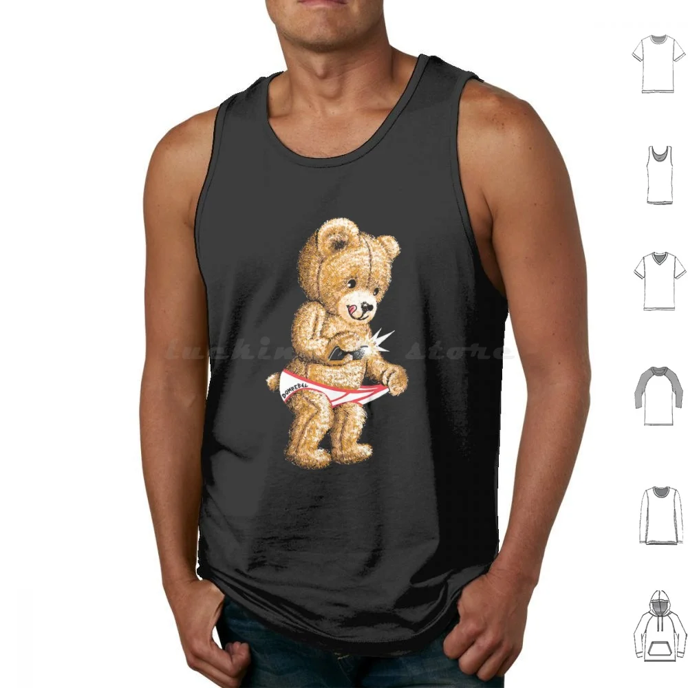 Giannis Teddy Bear Tank Tops Vest Sleeveless Giannis Antetokounmpo Giannis Basketball Antetokounmpo Greek Freak Wisconsin Mvp