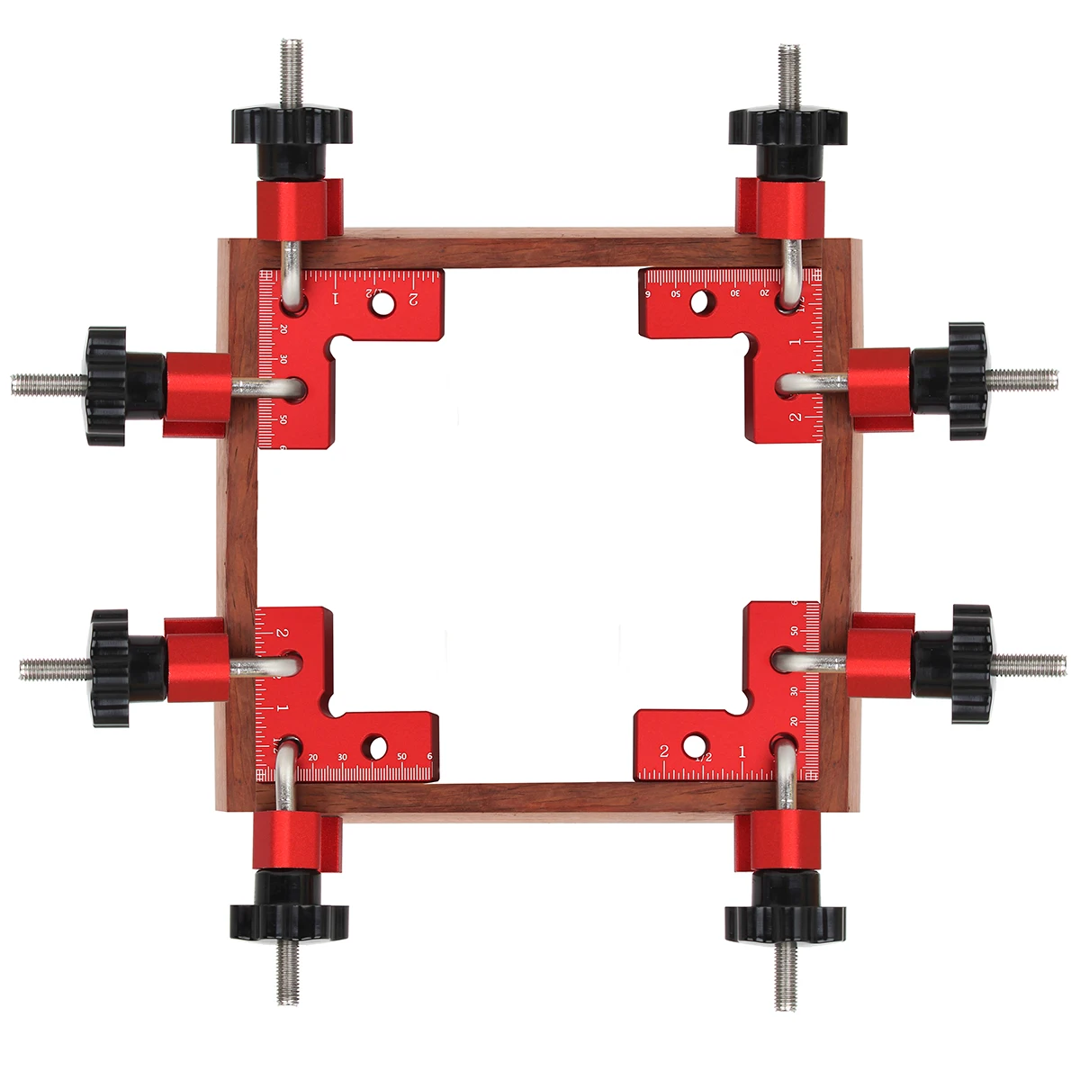 Preciso 90 Graus em Forma de l Auxiliar Fixture Splicing Board Posicionamento Painel Fixo Clipe 61×61 mm Régua Quadrada Ferramentas para Carpintaria