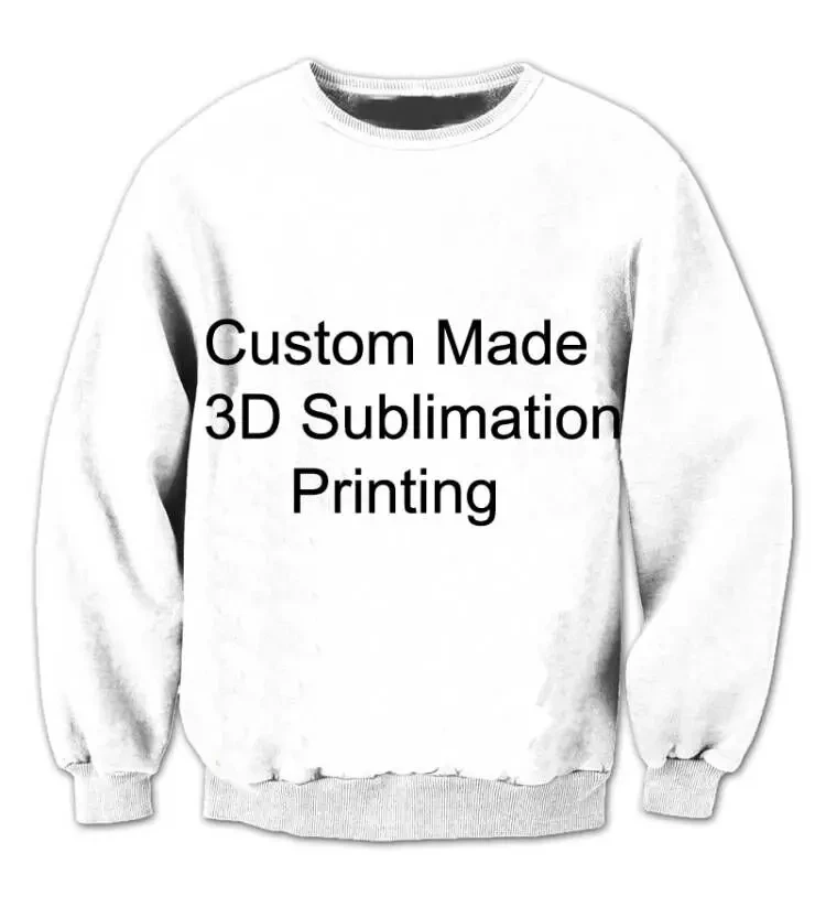 

REAL American US SIZE Sublimation Print Crew Neck Sweatshirt
