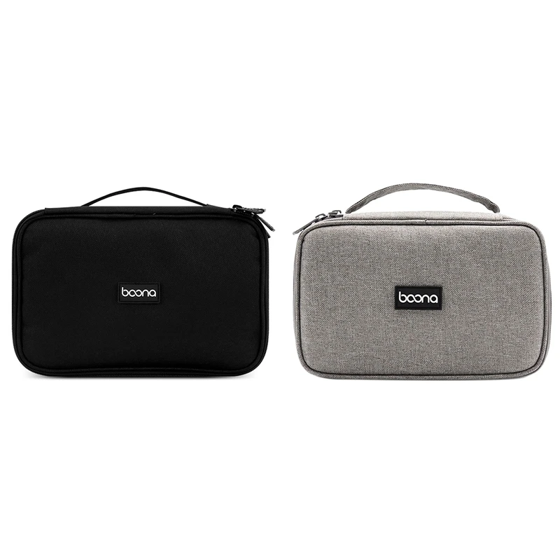 BOONA Travel Storage Bag Multifunctional For Hard Disk Case Power Bank Power Adapter Earphone Cable USB Data Cable