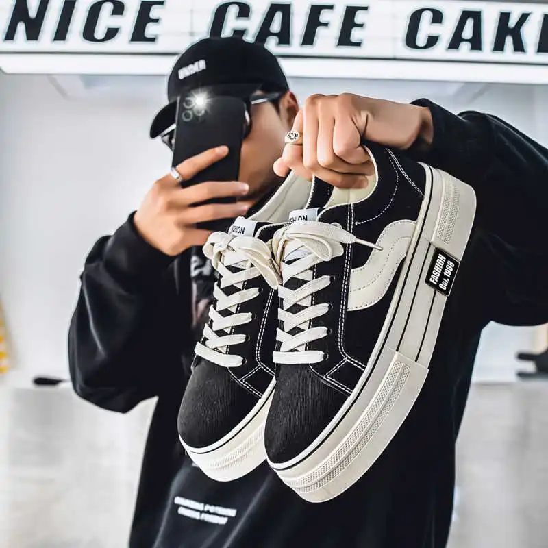 Sepatu Pria Keren Latihan Desainer Pria Mewah Sol Tenis Platform Tinggi Sepatu Kets Desain Merek Mewah Olahraga Teniz Tenks