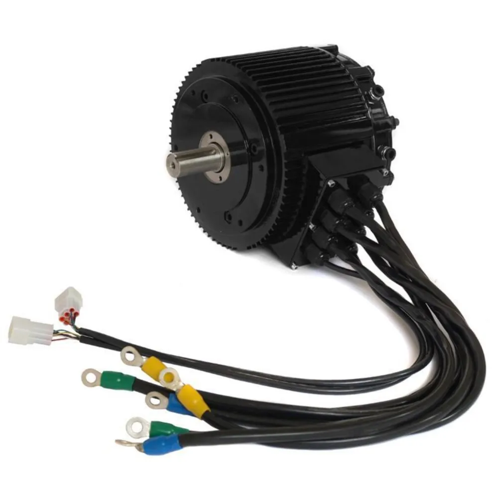 10KW (48V/72V) Water cooled Brushless DC Motor For Electric Scooter GED