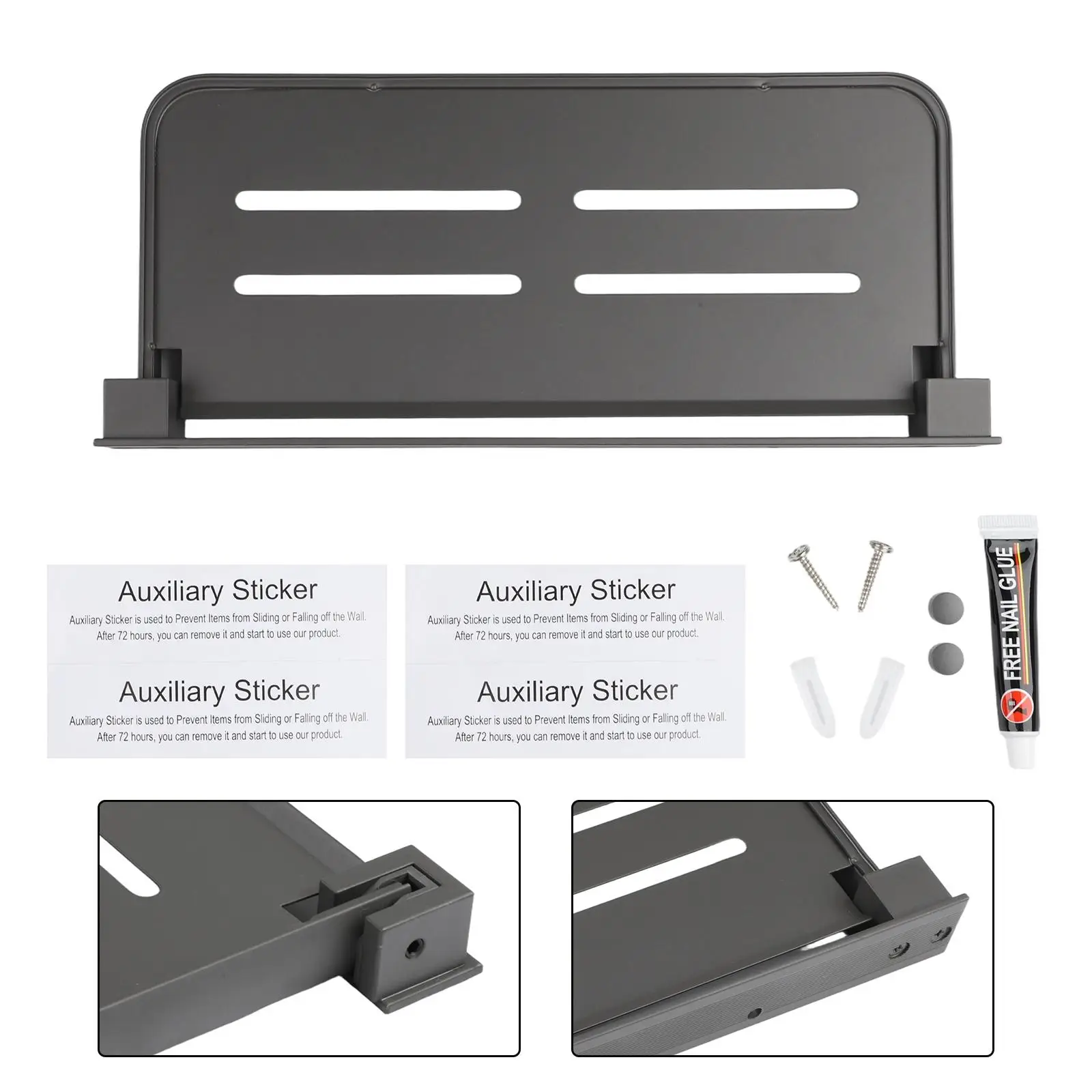 

Compact RV Organizer Aluminum RV Storage Camping Experience Enhanced Space Utilization For Bathroom Essentials