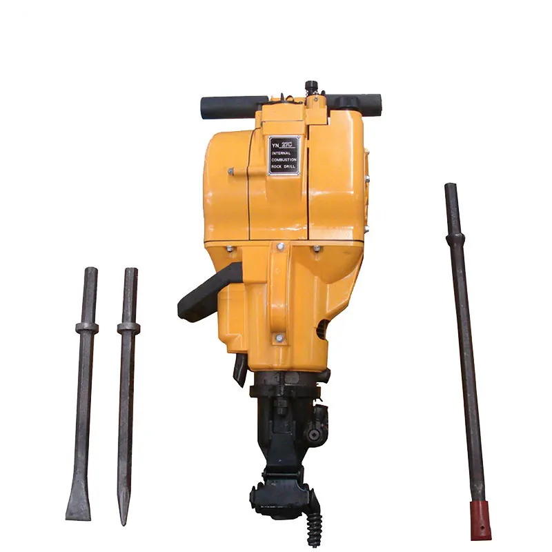 Handheld Yn27 Internal Combustion Rock Drill with Gasoline Engine Power